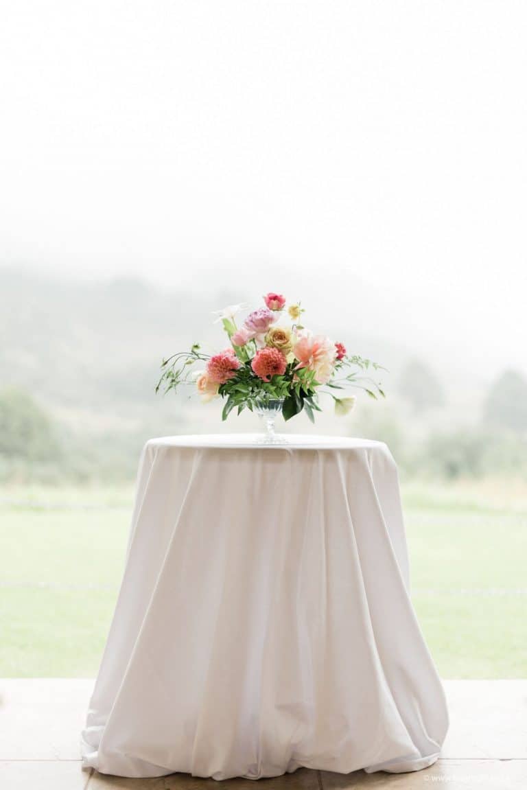 ceremony-florals-blush-and-coral